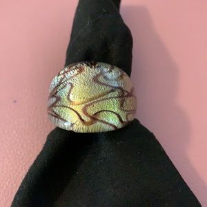 Unique Glass Ring
